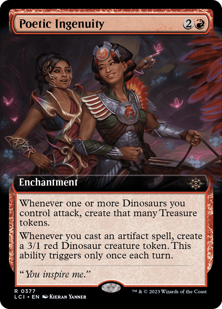 Poetic Ingenuity (LCI-377) (Extended Art)