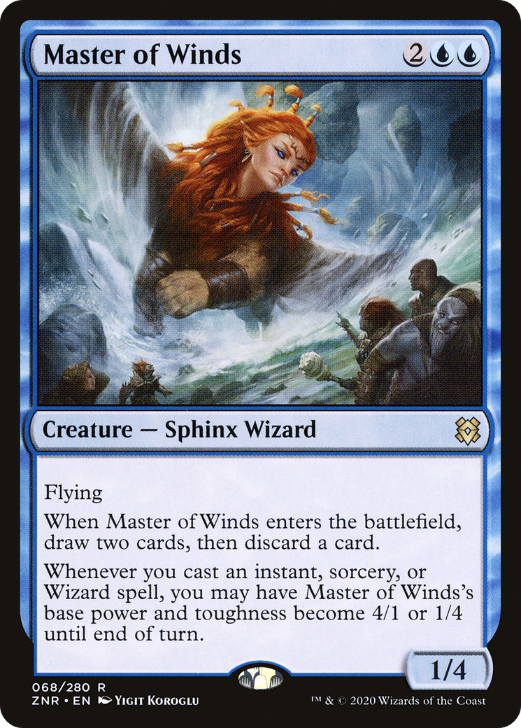 Master of Winds (ZNR-068) (Foil)