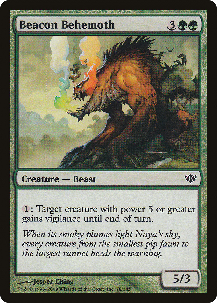 Beacon Behemoth (CON-078) (Foil)