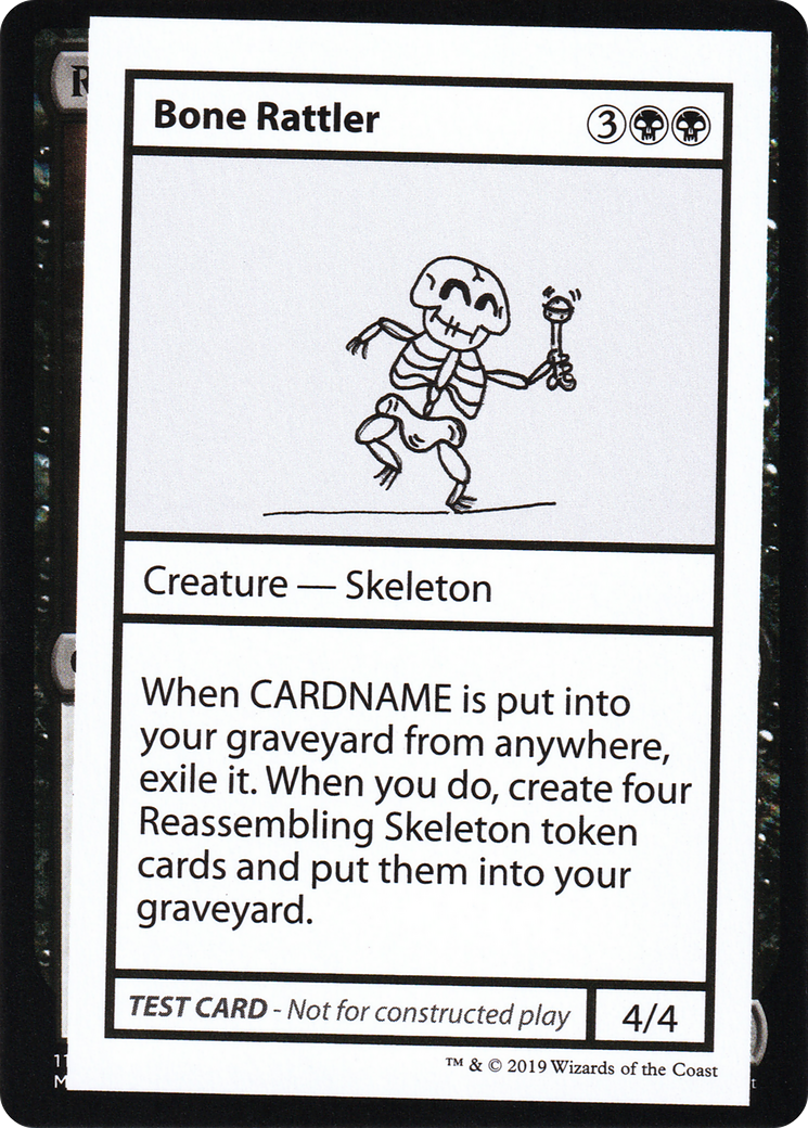 Bone Rattler (No PW Symbol) (CMB2-)