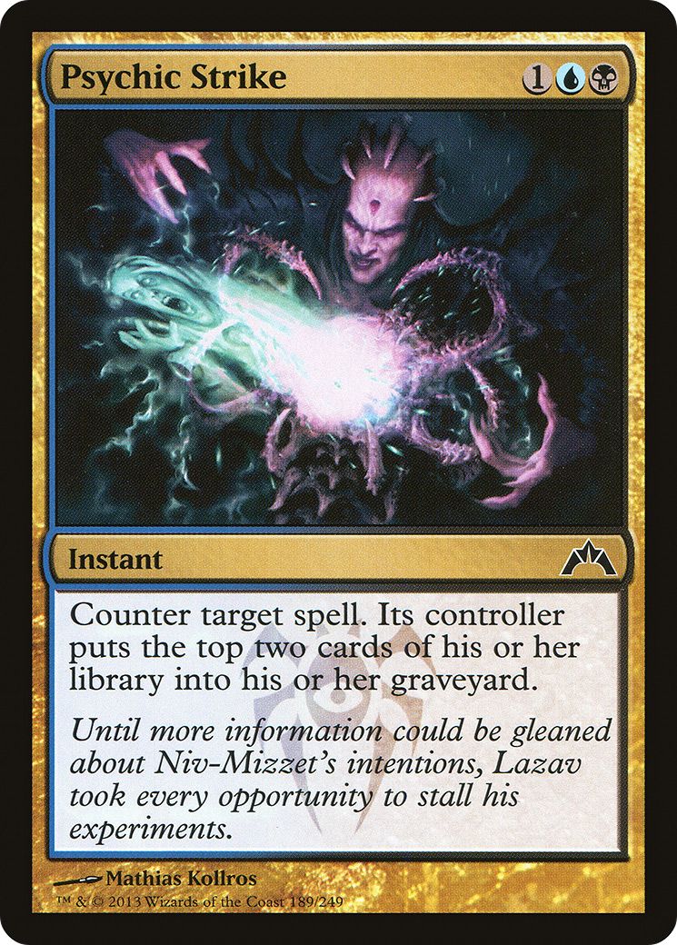 Psychic Strike (GTC-189) (Foil)