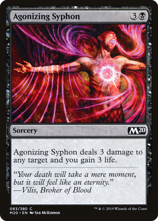 Agonizing Syphon (M20-083) (Foil)