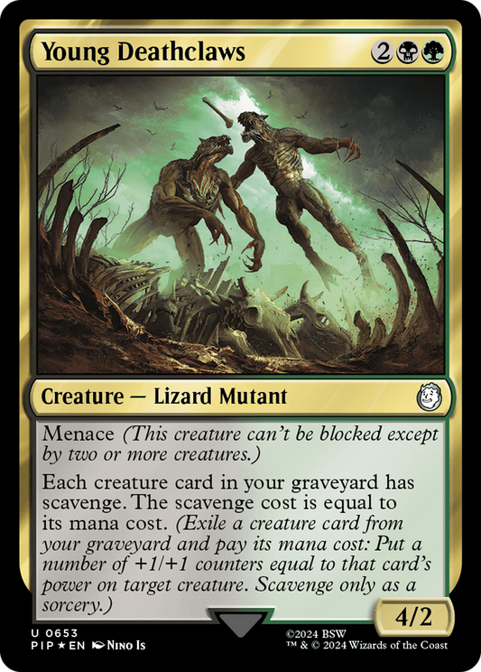 Young Deathclaws (PIP-653) (Surge Foil)