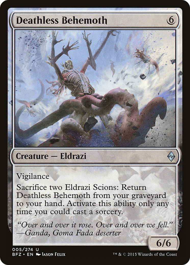 Deathless Behemoth (BFZ-005)