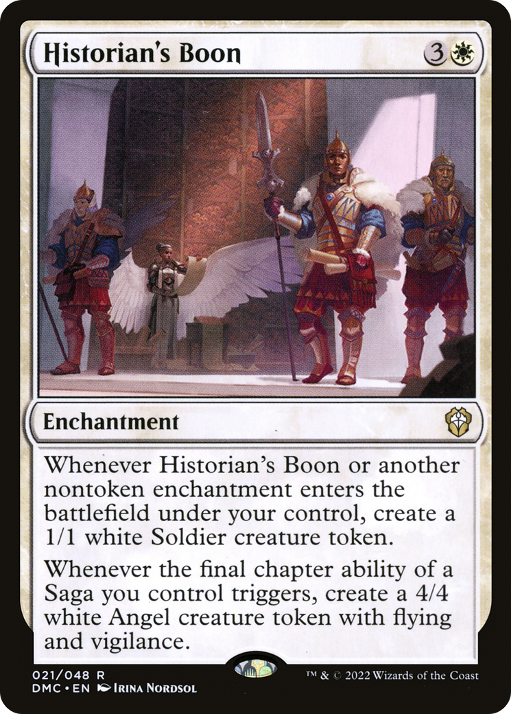 Historian's Boon (DMC-021)