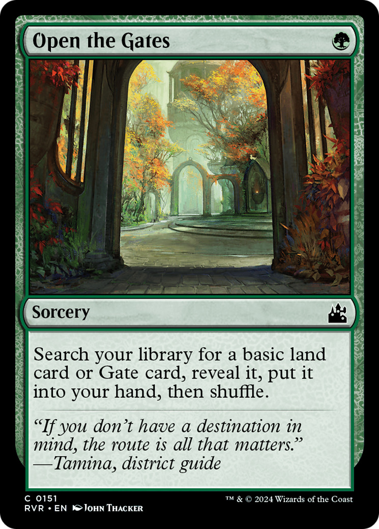 Open the Gates (RVR-151) (Foil)