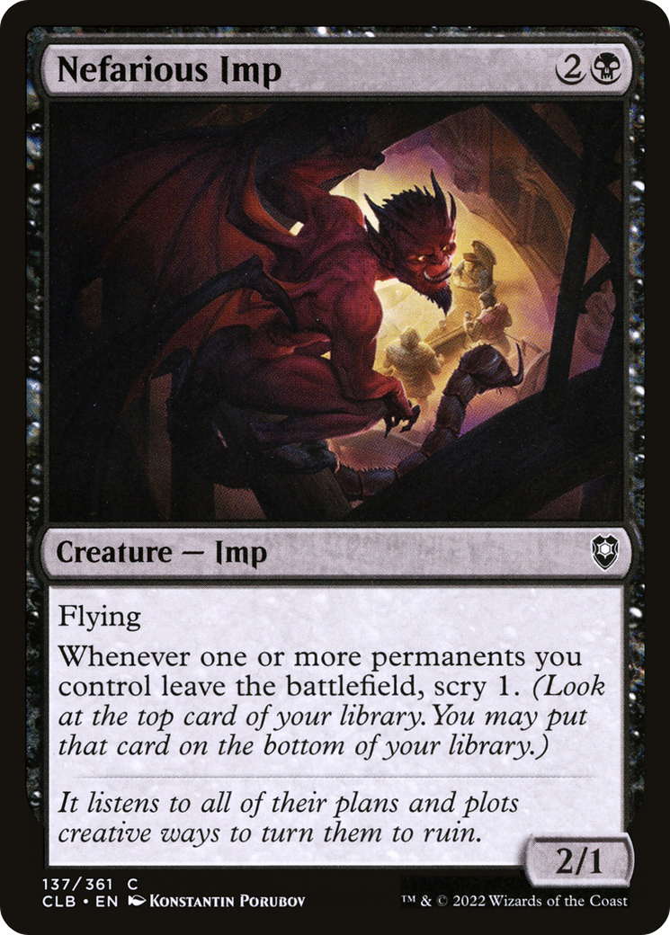 Nefarious Imp (CLB-137)