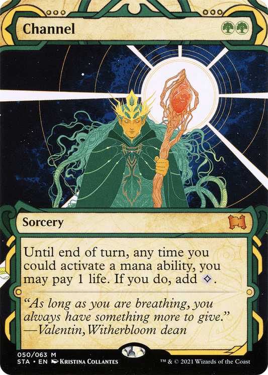 Channel (STA-050) (Showcase) (Borderless) (Foil)