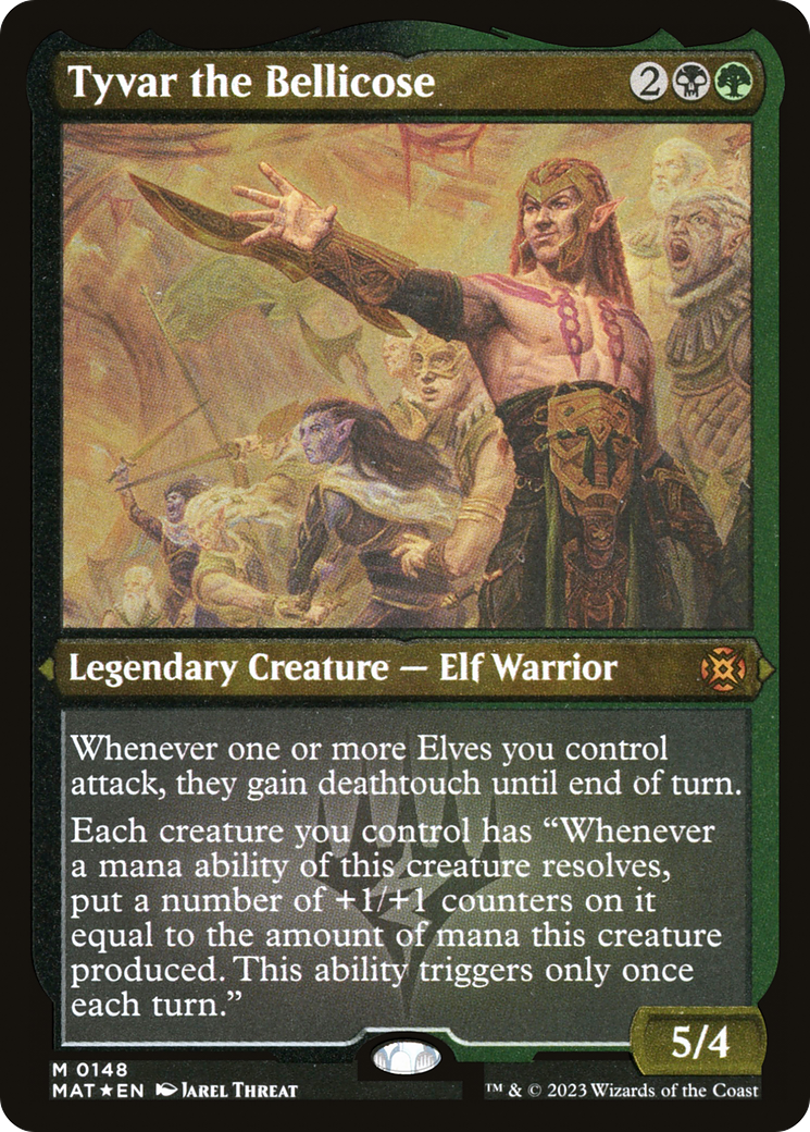 Tyvar the Bellicose (MAT-148) (Etched Foil)