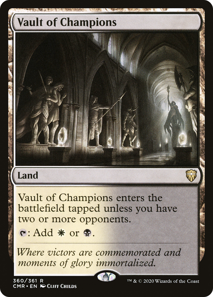 Vault of Champions (CMR-360) (Foil)