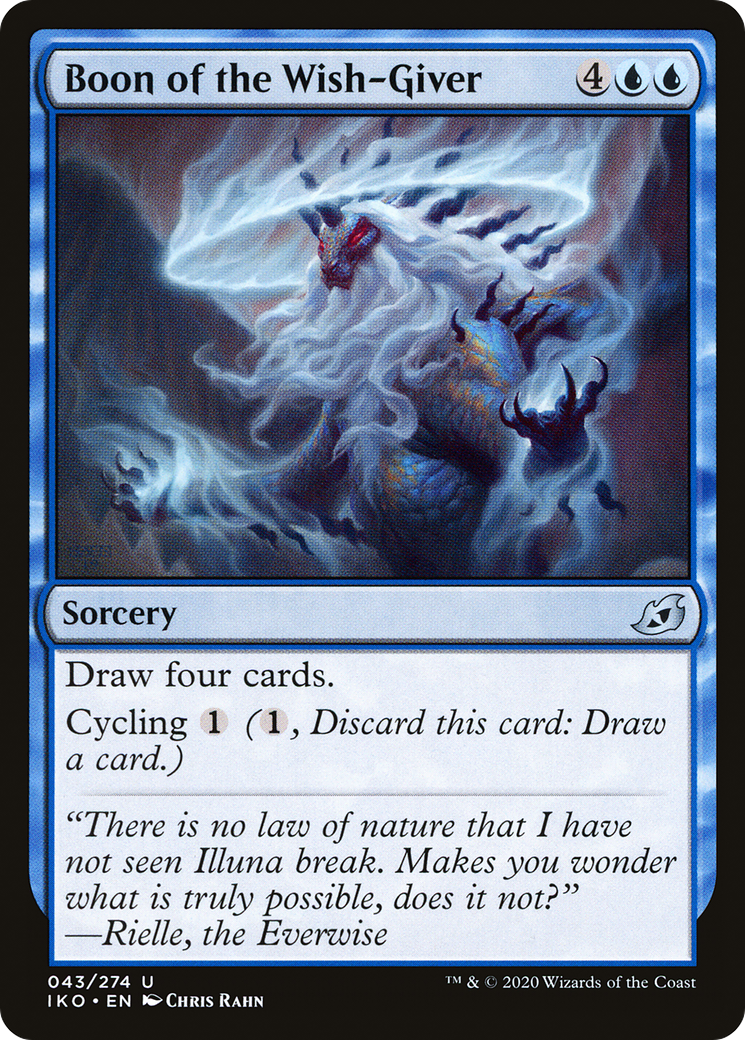Boon of the Wish-Giver (IKO-043) (Foil)