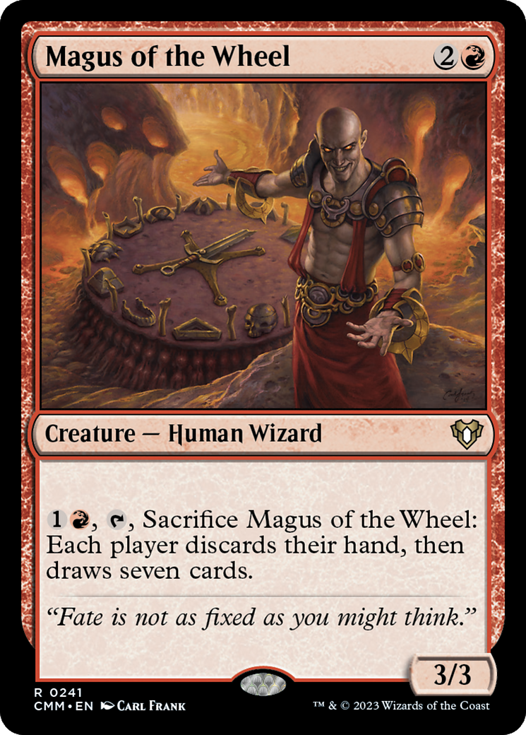 Magus of the Wheel (CMM-241) (Foil)