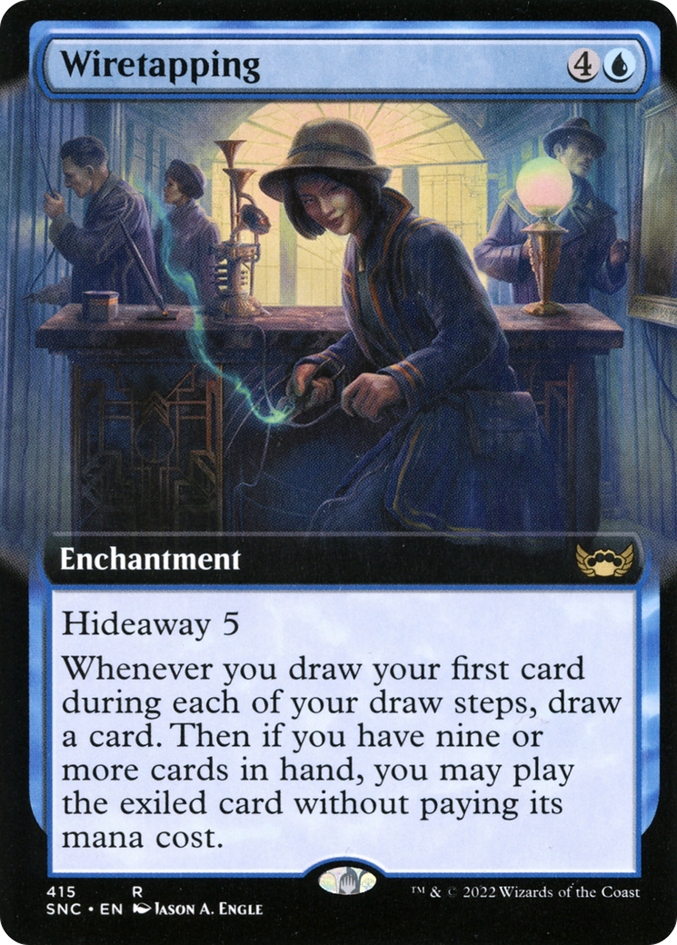 Wiretapping (SNC-415) (Extended Art) (Foil)