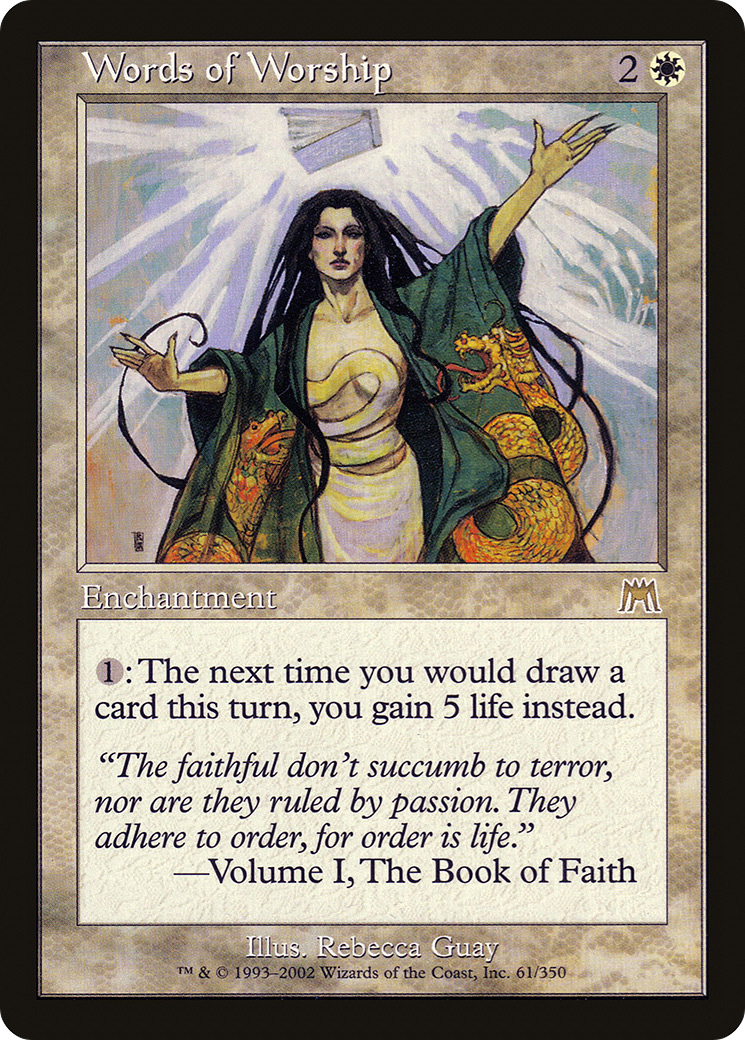 Words of Worship (ONS-061) (Foil)