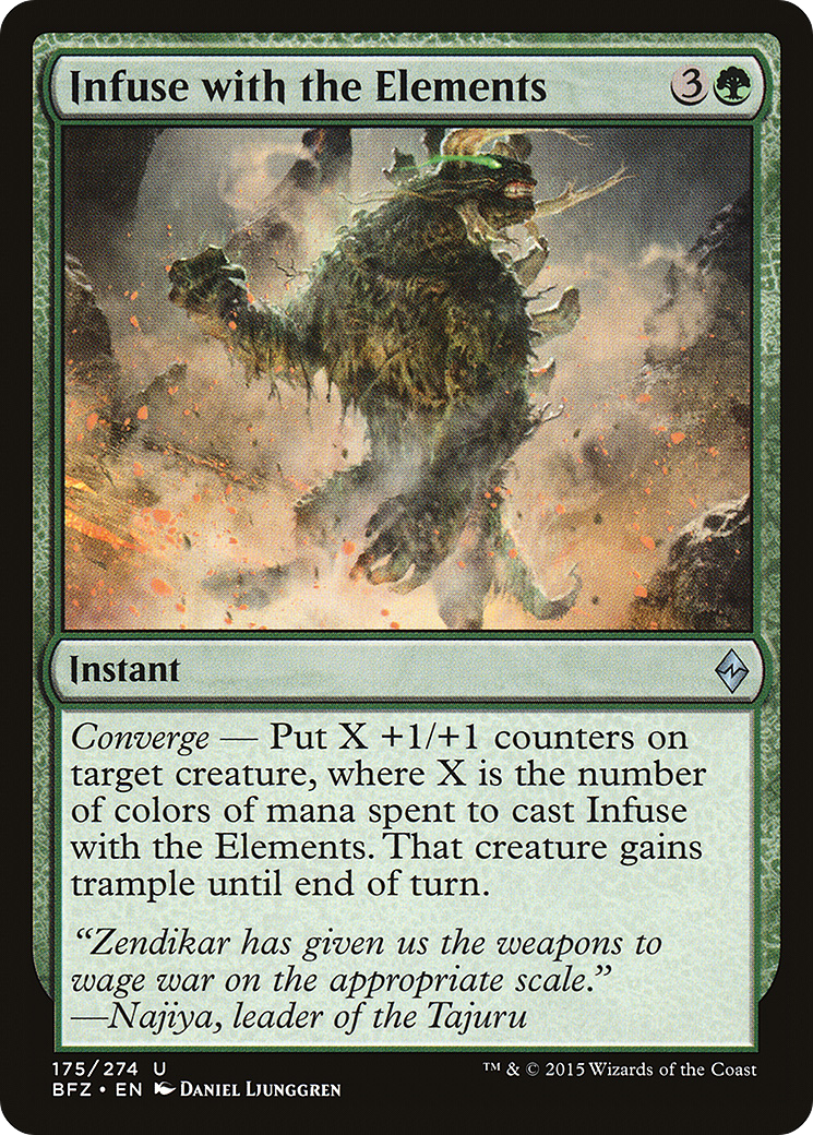 Infuse with the Elements (BFZ-175) (Foil)