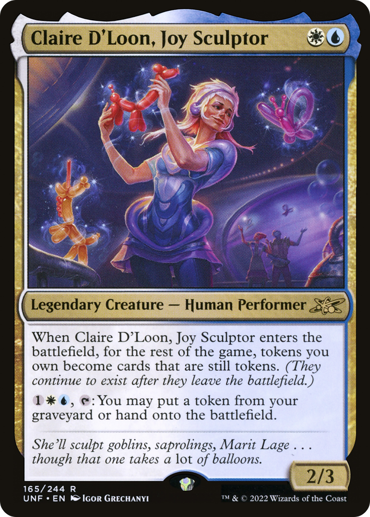 Claire D'Loon, Joy Sculptor (UNF-165)