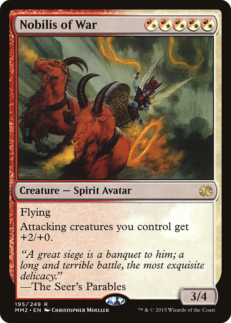 Nobilis of War (MM2-195) (Foil)