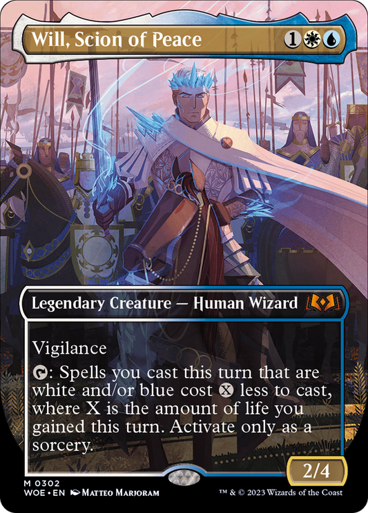 Will, Scion of Peace (WOE-302) (Borderless) (Foil)