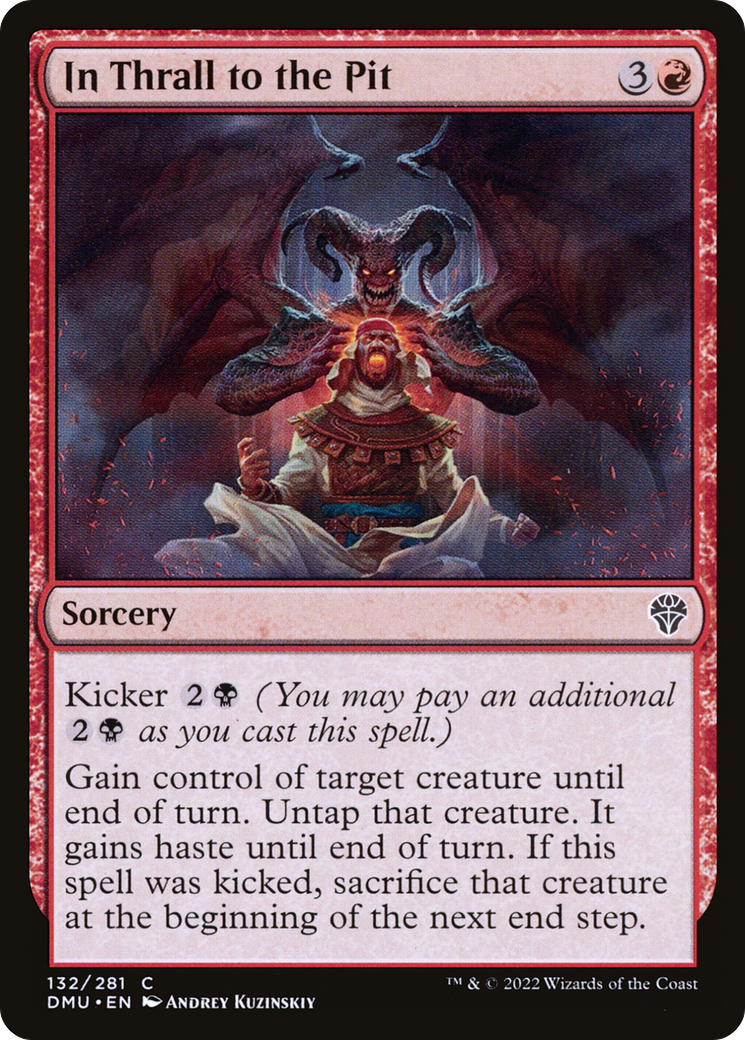 In Thrall to the Pit (DMU-132) (Foil)
