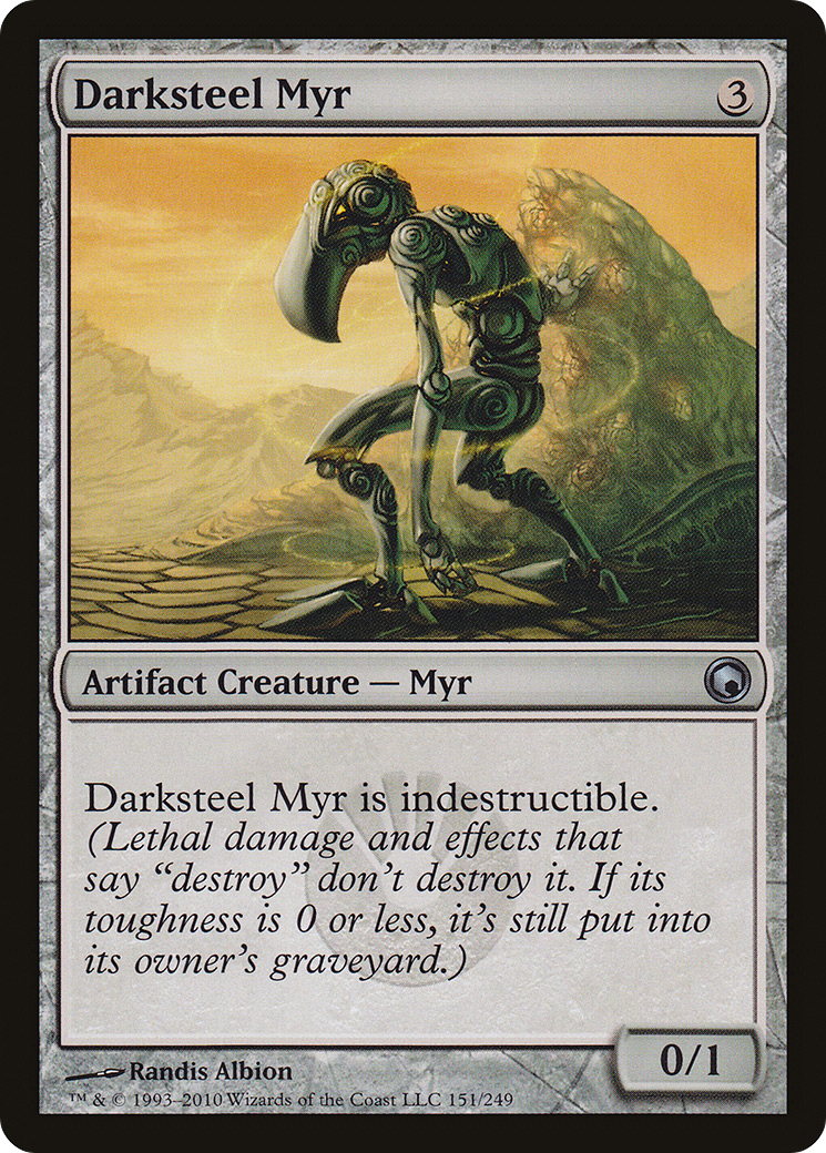 Darksteel Myr (SOM-151) (Foil)