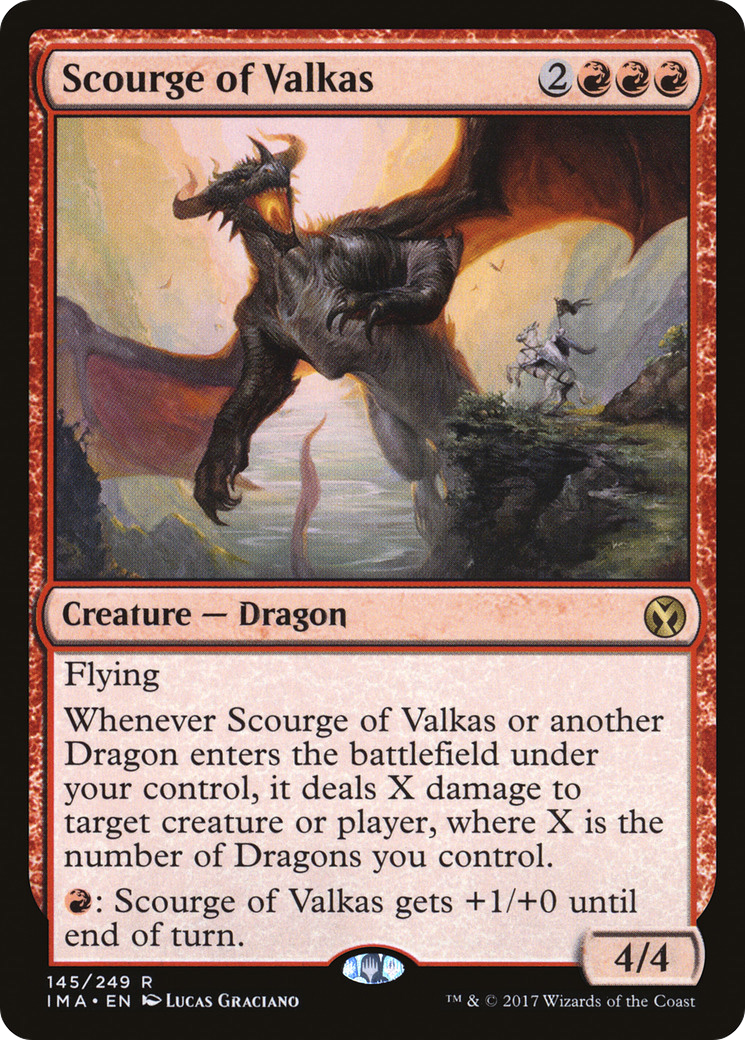 Scourge of Valkas (IMA-145) (Foil)