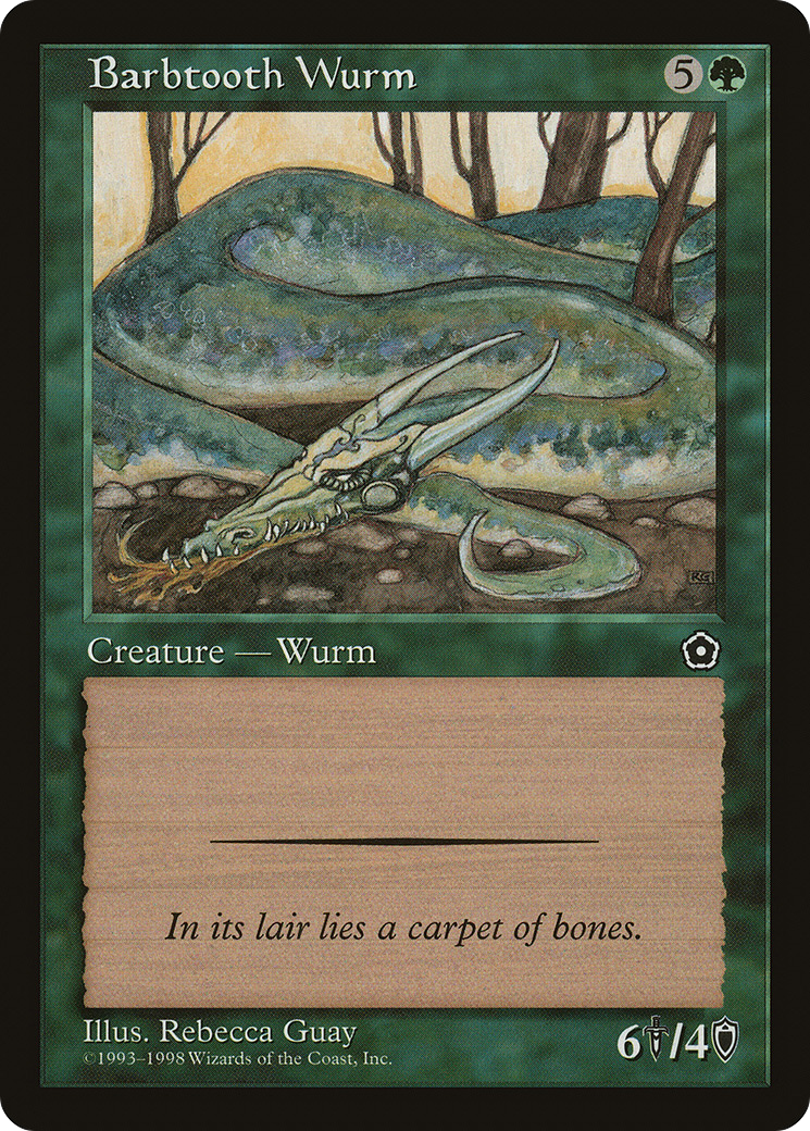 Barbtooth Wurm (P02-122)