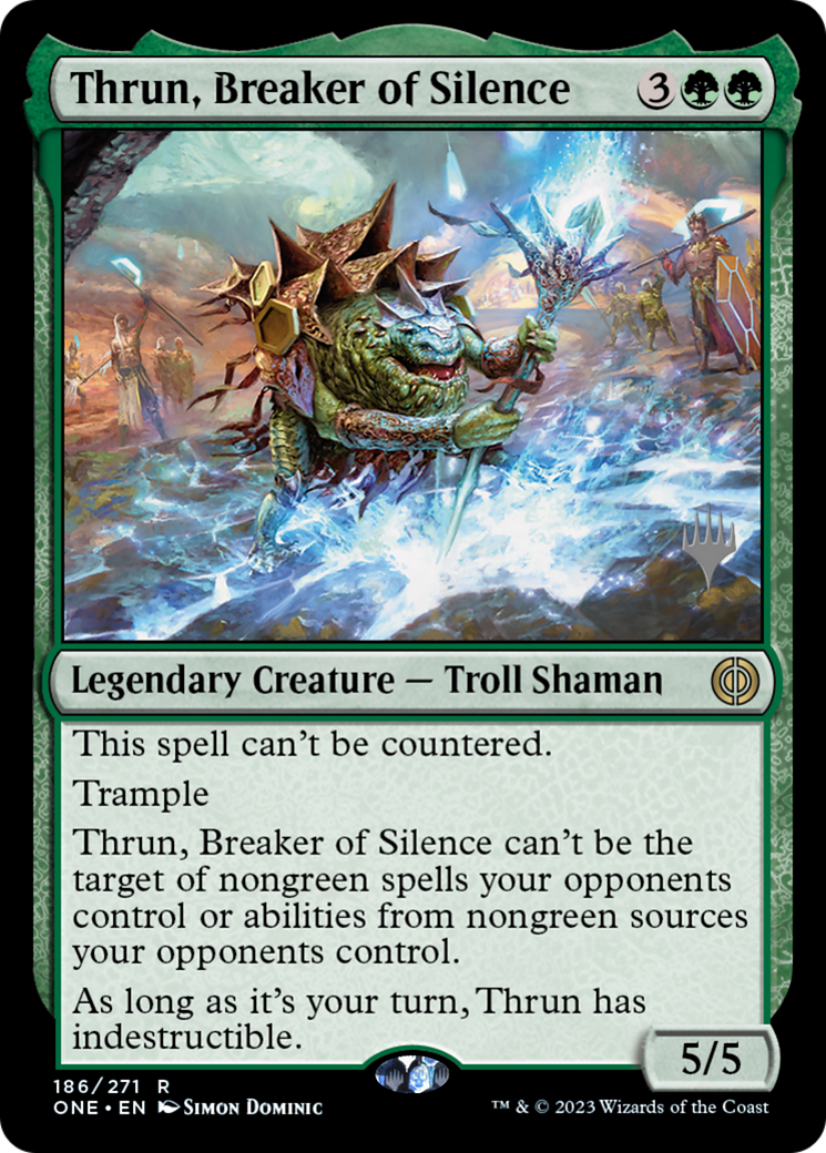 Thrun, Breaker of Silence (PPONE-186P) (Foil)