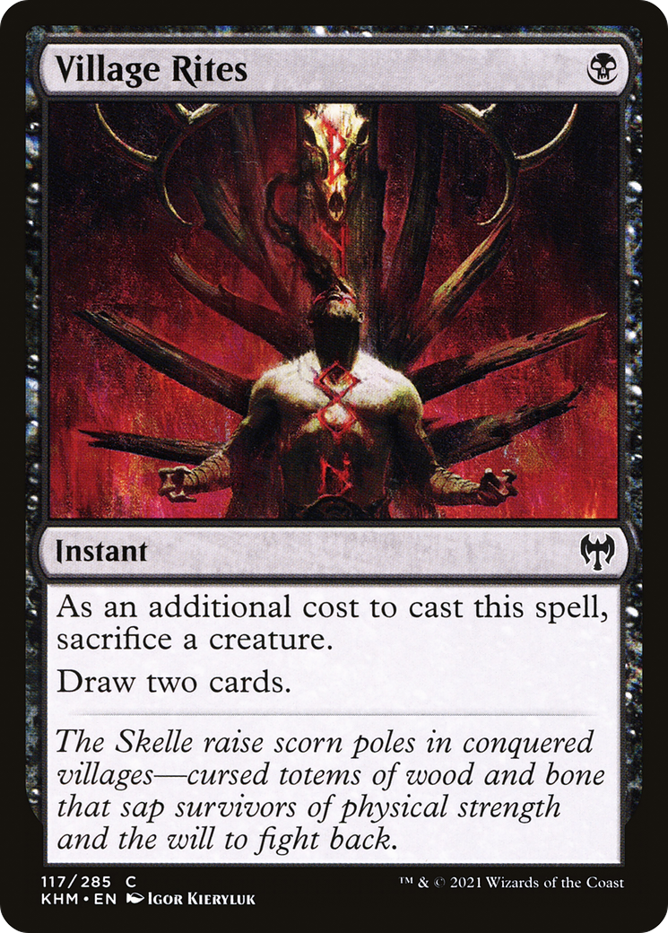 Village Rites (KHM-117) (Foil)