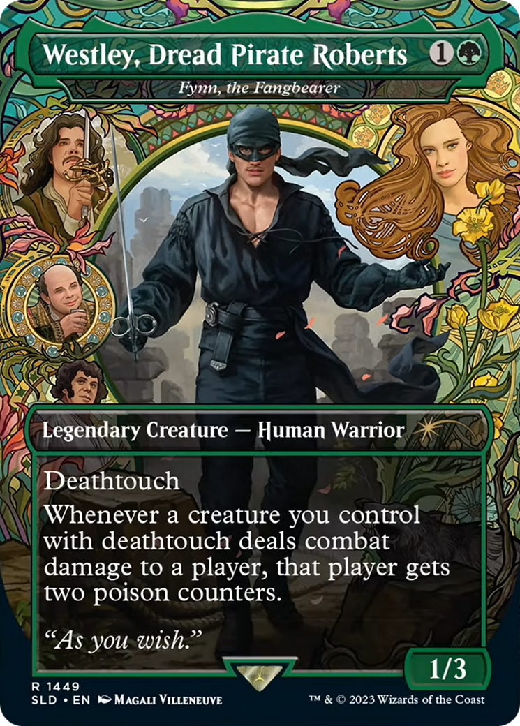 Westley, Dread Pirate Roberts / Fynn, the Fangbearer (SLD-1449) (Borderless)