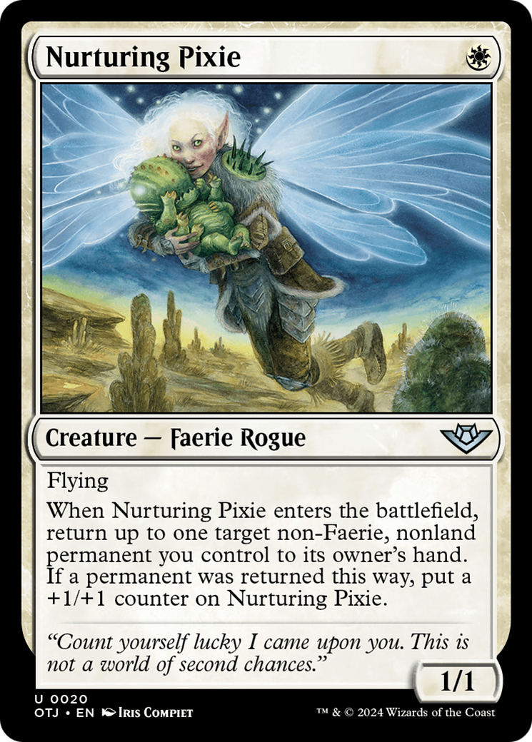 Nurturing Pixie (OTJ-020) (Foil)