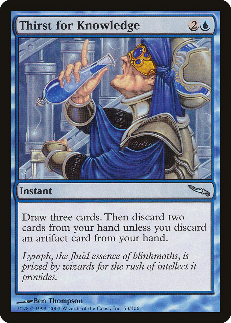 Thirst for Knowledge (MRD-053)