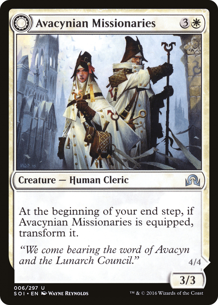 Avacynian Missionaries // Lunarch Inquisitors (SOI-006)