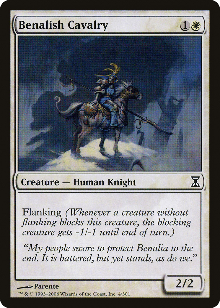 Benalish Cavalry (TSP-004) (Foil)