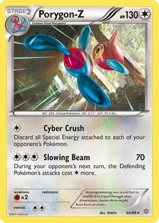 Porygon-Z (66) (AOR-066) (Reverse Holofoil)