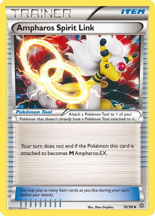 Ampharos Spirit Link (AOR-070) (Reverse Holofoil)