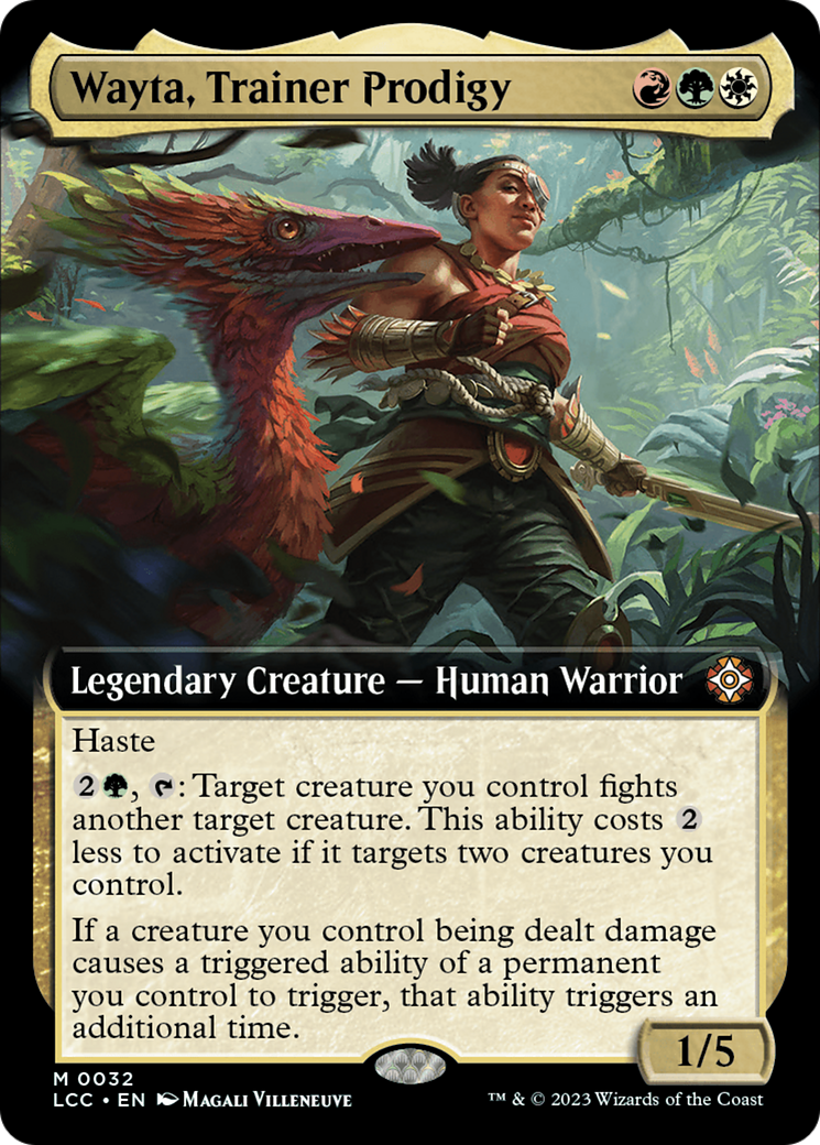 Wayta, Trainer Prodigy (LCC-032) (Extended Art) (Foil)