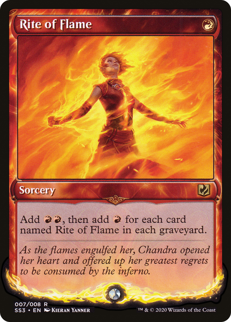 Rite of Flame (SS3-007)