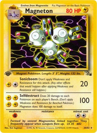 Magneton (26) (FO-026) (1st Edition)