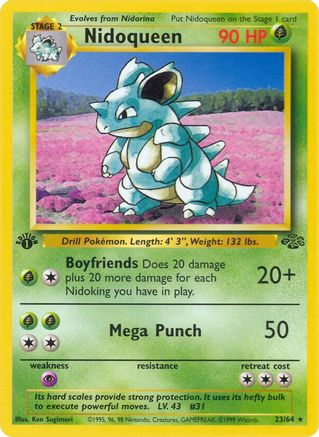Nidoqueen (23) (JU-023) (Unlimited)