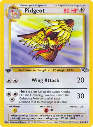 Pidgeot (24) (JU-024) (1st Edition)