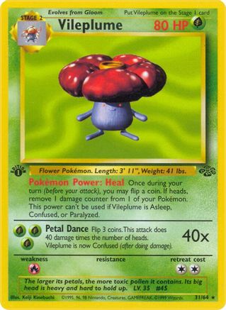 Vileplume (31) (JU-031) (Unlimited)
