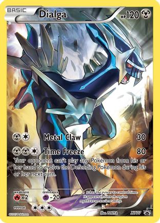 Dialga (Full Art Promo) (PR-XY77) (Holofoil)