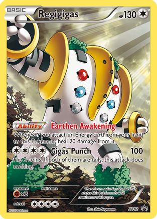 Regigigas (Full Art Promo) (PR-XY82) (Holofoil)