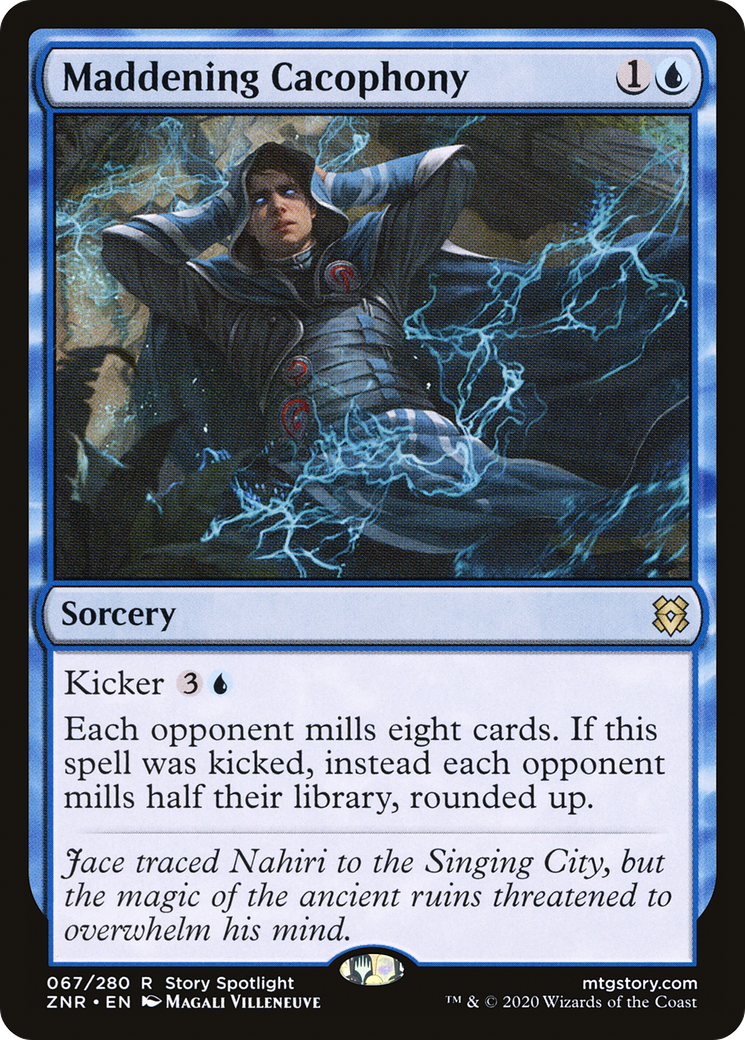 Maddening Cacophony (ZNR-067) (Foil)