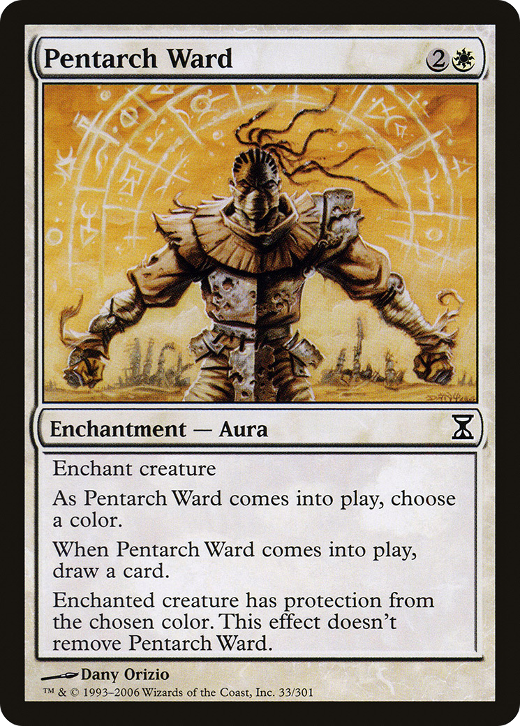 Pentarch Ward (TSP-033) (Foil)