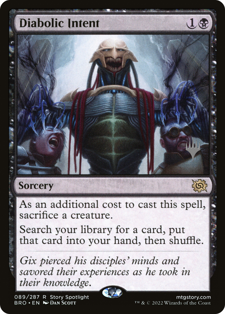Diabolic Intent (PPBRO-89P) (Foil)