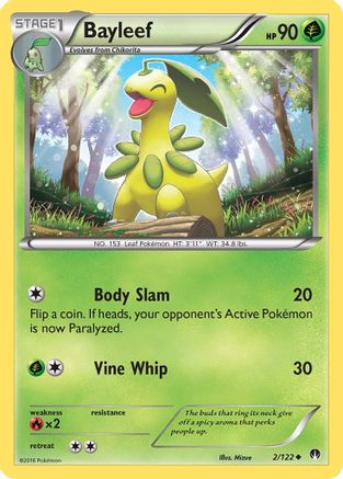 Bayleef (BKP-002) (Reverse Holofoil)