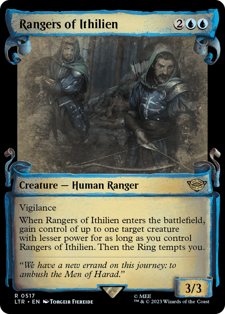 Rangers of Ithilien (LTR-517) (Showcase) (Scroll)