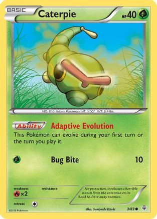 Caterpie (GEN-003) (Reverse Holofoil)