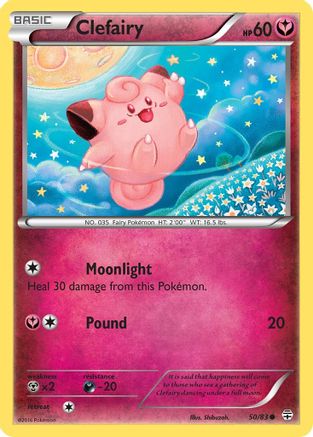 Clefairy (GEN-050) (Reverse Holofoil)
